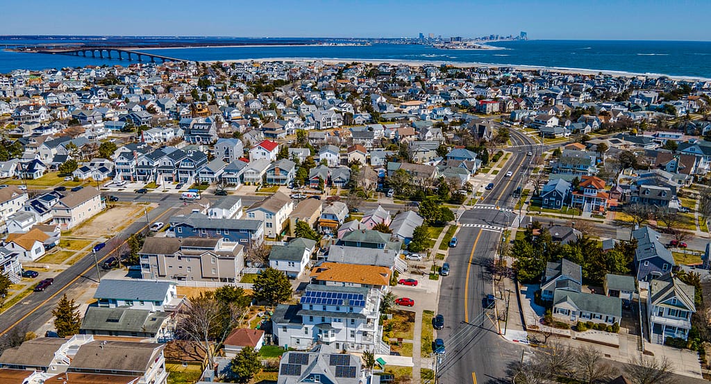 The Gardens Section Of Ocean City NJ